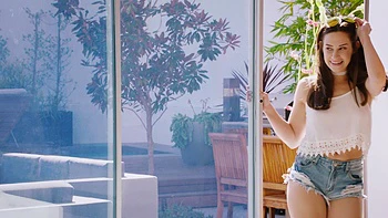 Hot threesome with Cassidy Klein and Adria Rae, intense action