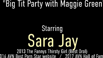 Bendy Sara Jay and Maggie Green - pornstar dirt - Sara Jay