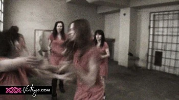 Piercing tongue xxx with thrilled Mia Vendome from XXX-Vintage