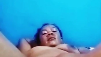 Stepmama Play Her Pussy On Video Call, Xxx