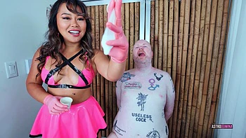 Bull Cum Eating Slut Feat Astrodomina