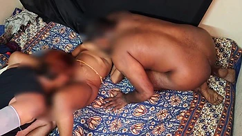Hot Threesome Of Indian Married Wife With Husband And His Stepbrother