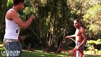 Outdoor lovers fuck each other to climax: Blowjob, Big Tits  Hardcore Porn