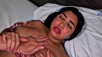 We Went To The Motel While Her Husband Is Traveling In The United States Good Ass The Brunette Has