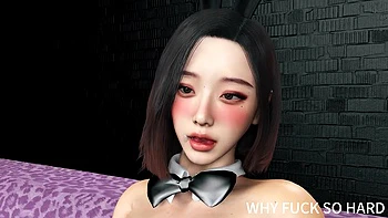 3D Big Boobs Slut Korean Super Model Got Her Wet Pussy Fucked so Hard