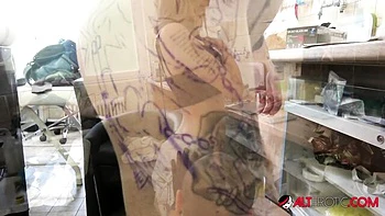 Hottie Jay Jay at small tits action