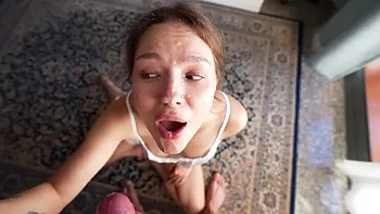 POV: First Time Anal with Stepsister Alexa Poshspicy - Ass to Mouth & Facial Cumshot