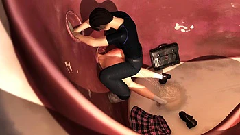 Stuck in Park: Blowjob, Doggy  Chaturbate Porn