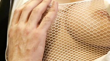 Superb miss's cum licking dirt