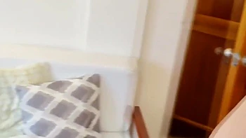 I Take My Tits Out In The Pool, I Masturbate, My Stepson Cums In My Pussy