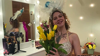 First time anal sex for a young russian couple Stella Bliss and Arty Cheys