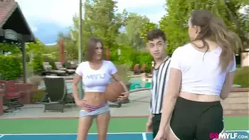 Chanel Preston, Krissy Lynn Worked Up a Nice Sweat