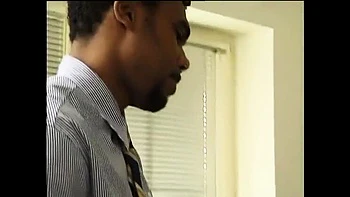 Granny Gets Black Cock in Office - Big Tits BBW Boss Fucked