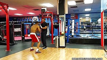 Alexis And Jayla Get Fucked In The - Jayla Foxx, Alexis Rodriguez And Boxing Ring