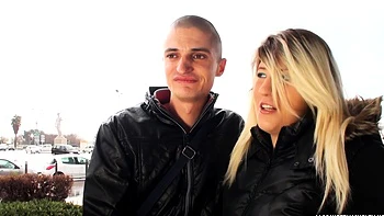 Hot blond threesome hardcore