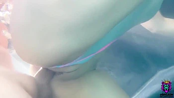 Yinileon Latina Recibe Un Increible Anal Piscina