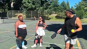Coach Threesome Fuck: Anal & Squirting with Pickleball MILFs