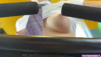 Step sister rides me on sex chair after school