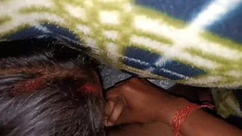 Indian stepsister Soni secretly fucked doggy style at night - creampie finish in homemade Hindi video