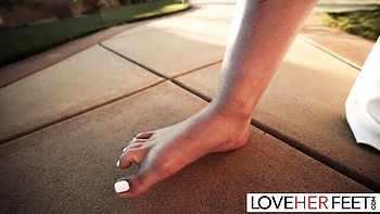 Love Her Feet featuring Sophia Leone's fetish trailer