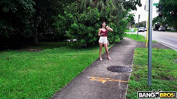 Morena fodida por dinheiro