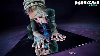 Hippie Babe Trippy Pip And Asshole Toys