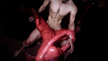 Demônio quente me persegue em noite tempestuosa