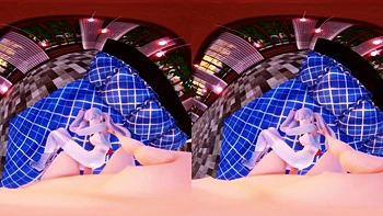 Wiss follada de lado en VR