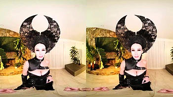 Indica Marie cachonda como Lanfear en duro POV