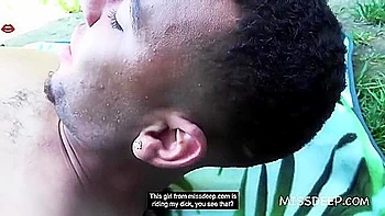 Chrystal Sinns holländischer Outdoor-Pov-Blowjob