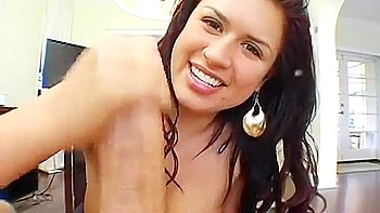 Caliente cubana latina follada duro en oficina POV