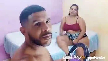 Heiße mexikanische BBW Blondine macht Amateur-Blowjob