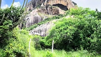 Он кончил внутрь моей бразильской попки в походном влоге