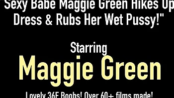 Maggie Greens große Titten und Arsch Solo Milf