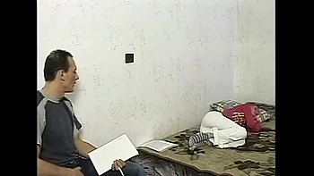 Skinny Girl Catches Boyfriend Sucking Another Guy’s Cock - Bi Blowjob