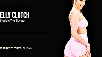 Ballerina mit großen Titten fickt und leckt im Aufzug