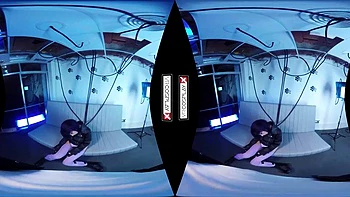 Fellation enchaînée et branlette VR