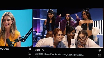 Sortudo fodendo um trio anal quente com Katie Kush