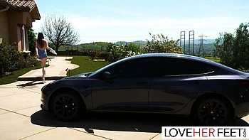 Olivia Madison e seu ménage com fetiche por pés