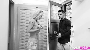 Busige Tschechin liebt Blowjobs