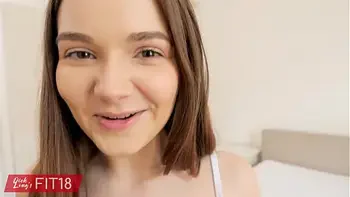 FIT18 - Simona Purr - POV Casting Barely Legal Russian Teen In Yoga Pants