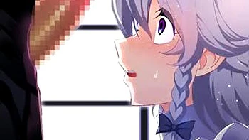 Сексуальная хентай с большой задницей кончает