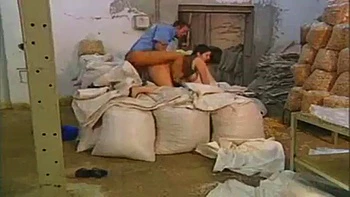 Pummelige europäische Milf fickt koreanisch