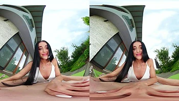 Mezcla VR: mamada POV, cowgirl y sexo misionero