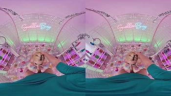 Lexis Hardcore-Blowjob mit Netzstrümpfen und High Heels