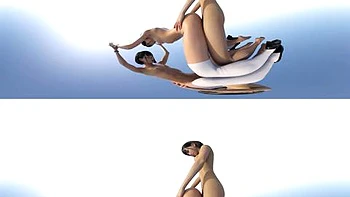 Hentai VR : cavalcade en cowgirl vue POV