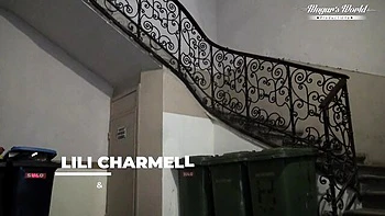 Brunette tatuada Mugur y Lili chupan y follan duro