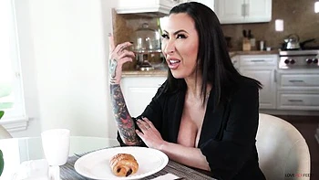 Lily e Alex com fetiche podal e adoração