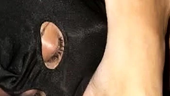 Sub follada de pies en primer plano POV