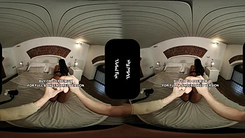 Ama latina folla con masaje de pies y pegging